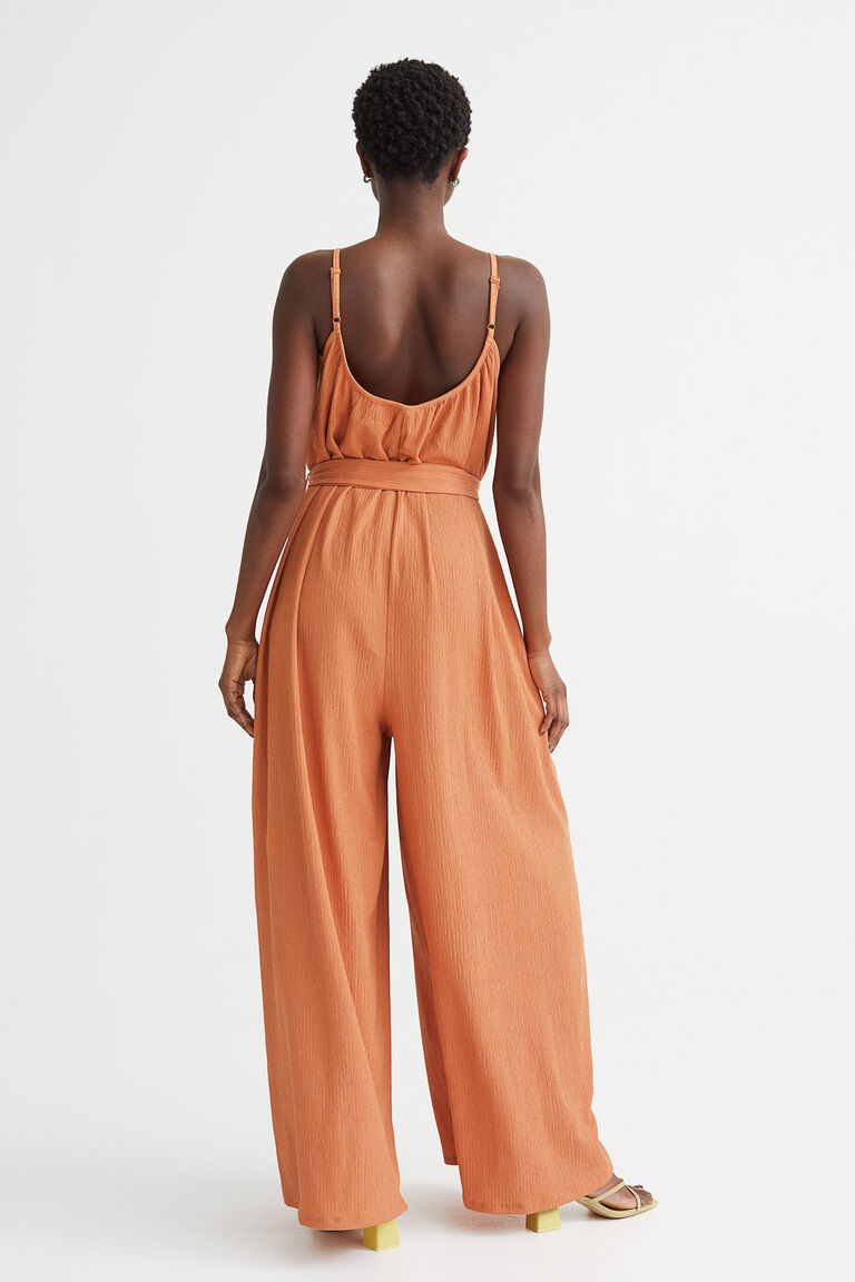 Tiebelt jumpsuit