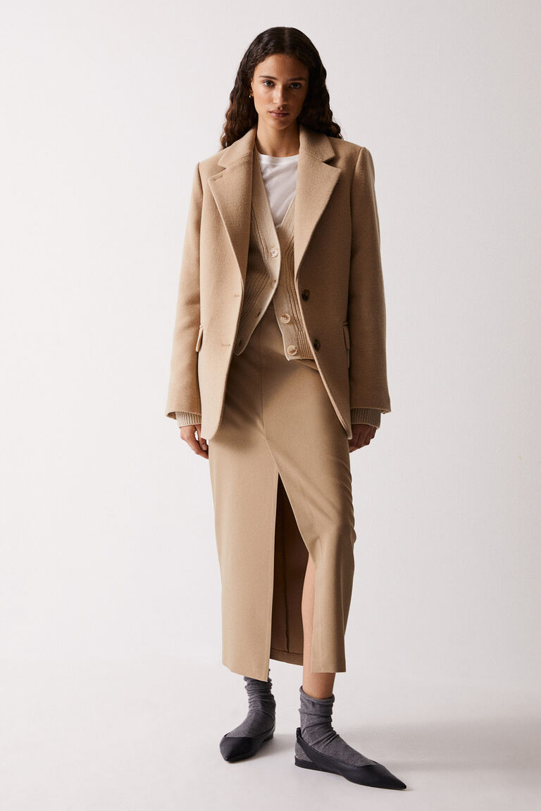 Single-breasted jacket