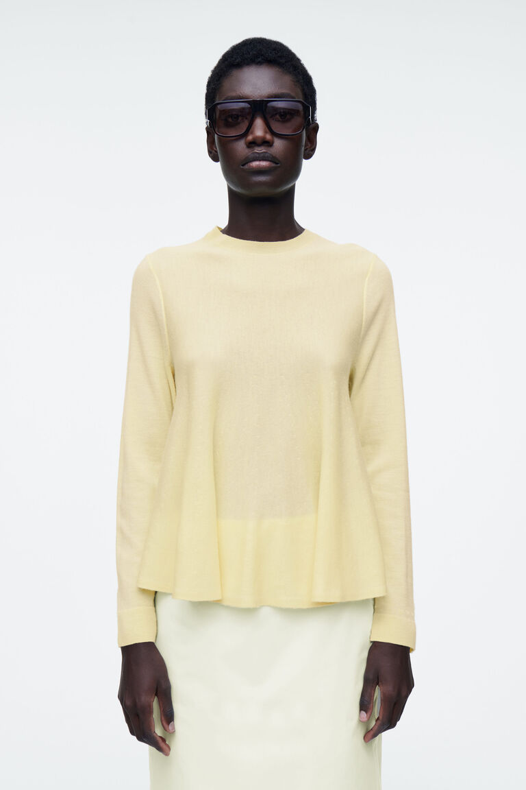 TRAPEZE MERINO WOOL JUMPER