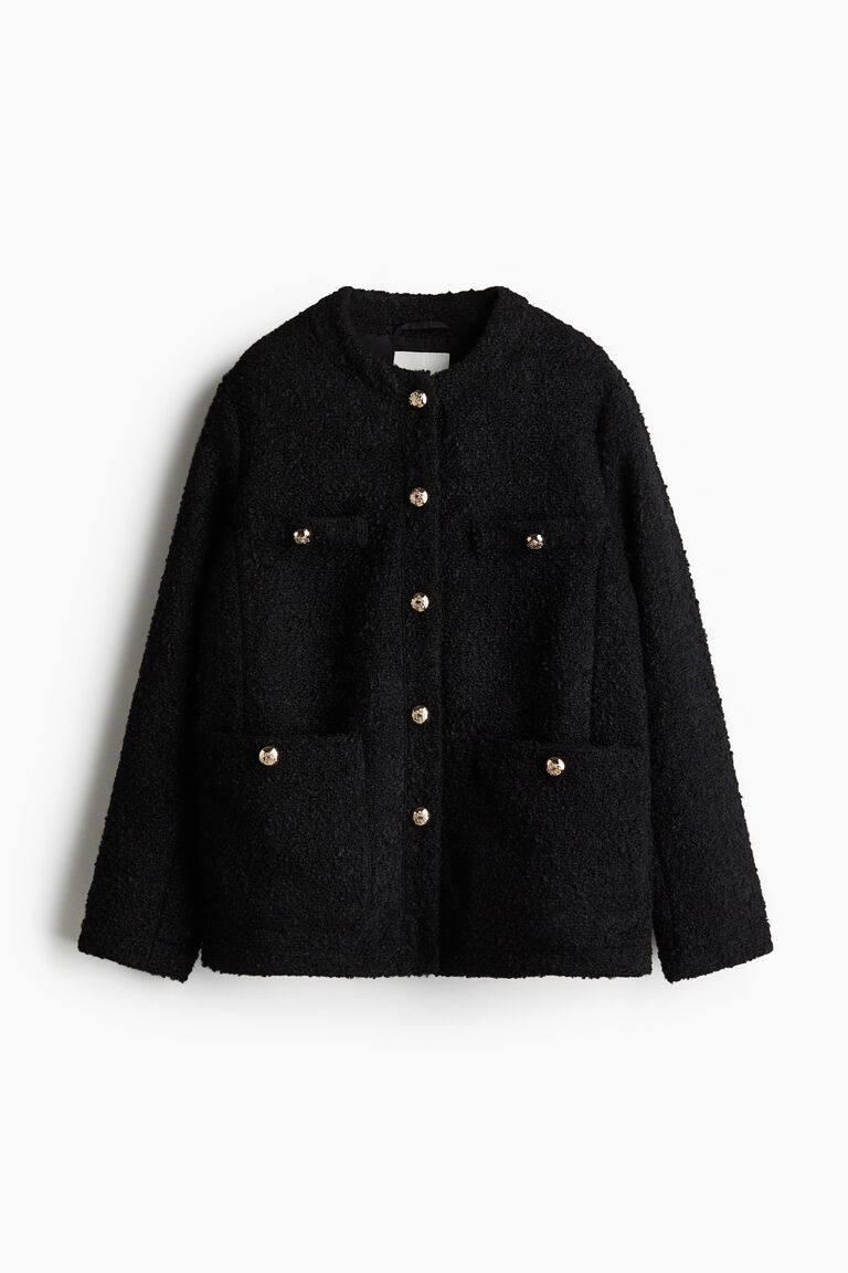 ジャケット・アウター herlipto  Boucle Jacket - black Outer