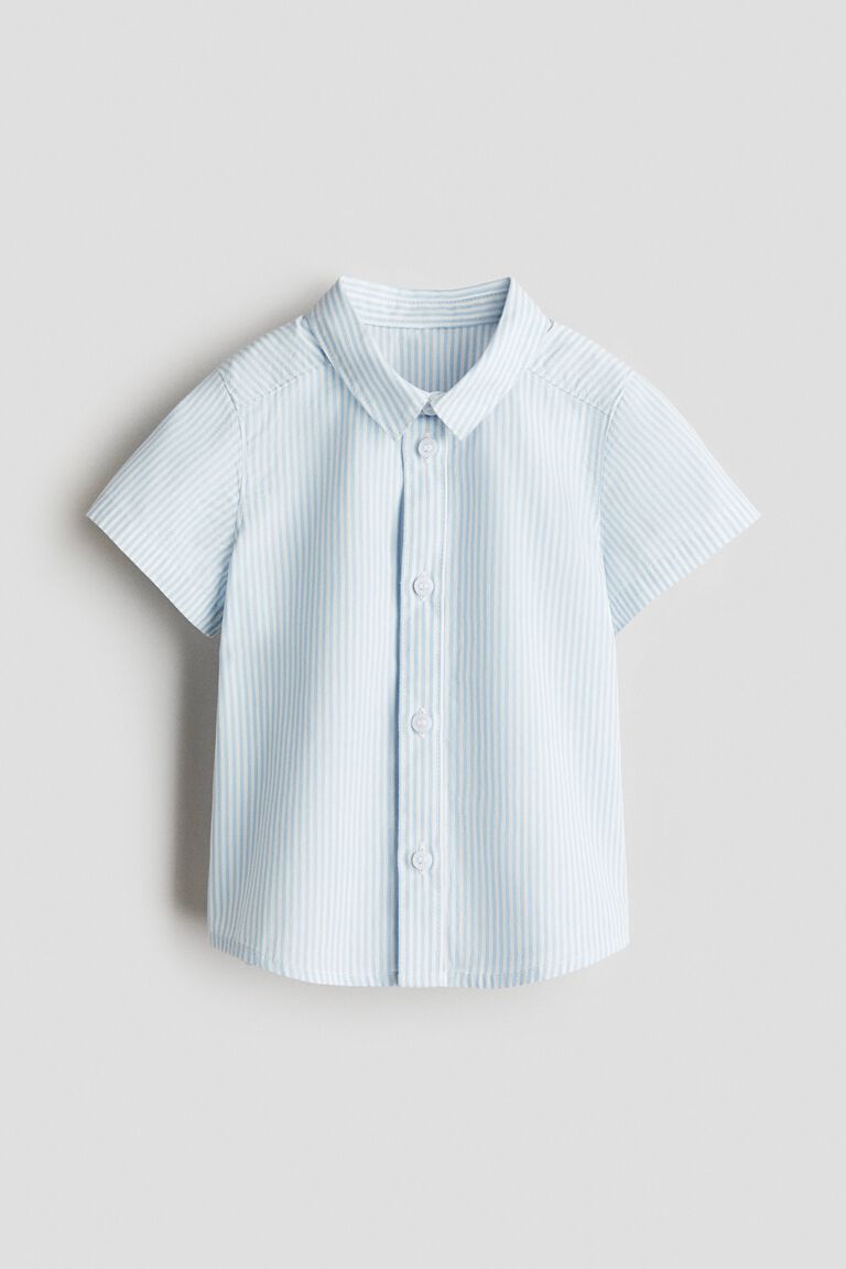 Cotton poplin shirt
