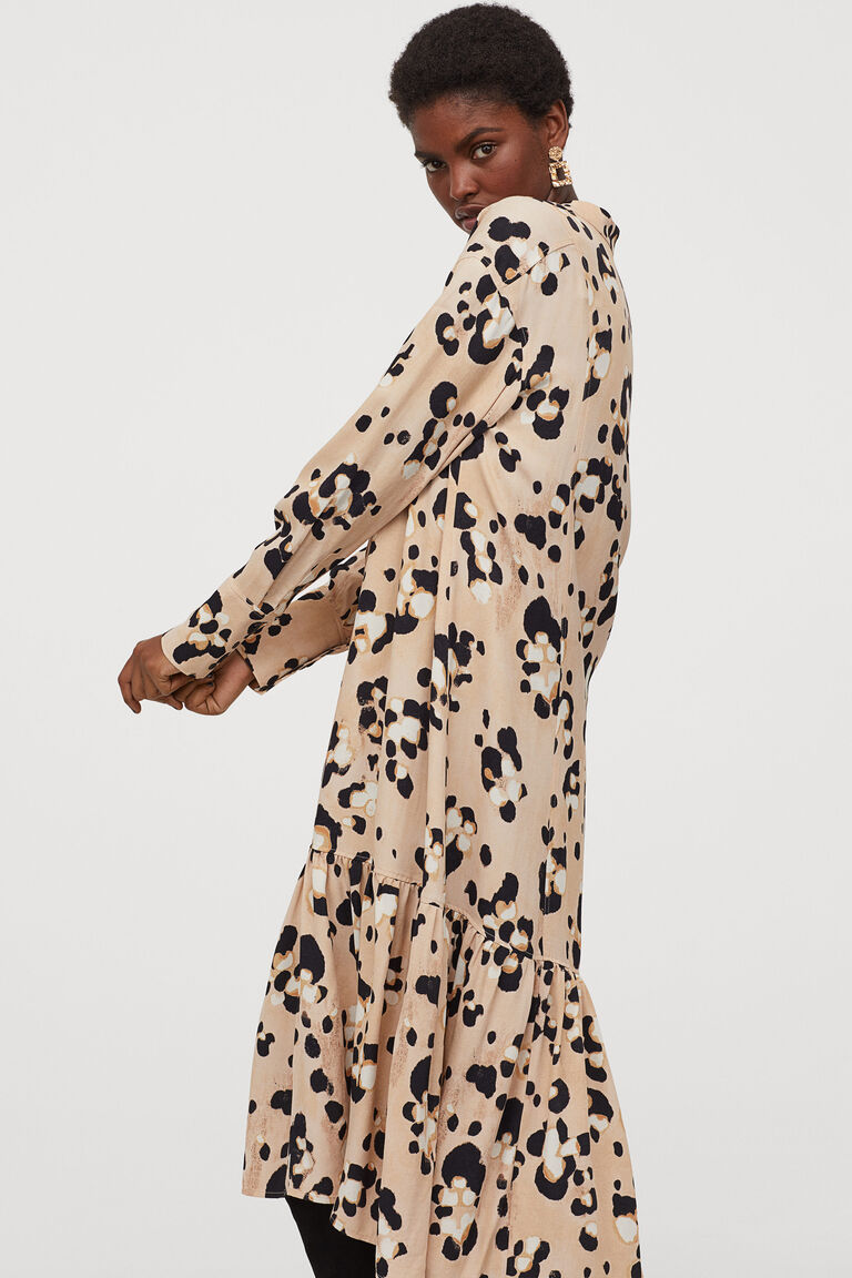 H&m long twill dress Clearance