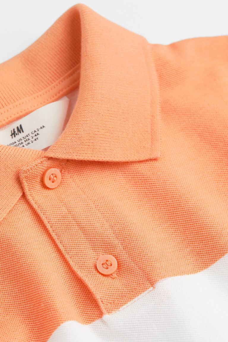 H&M Cotton Pique Polo Shirt