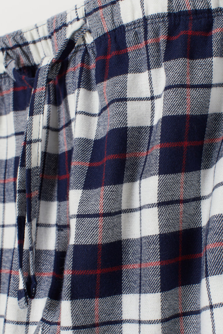 Flannel pyjama bottoms