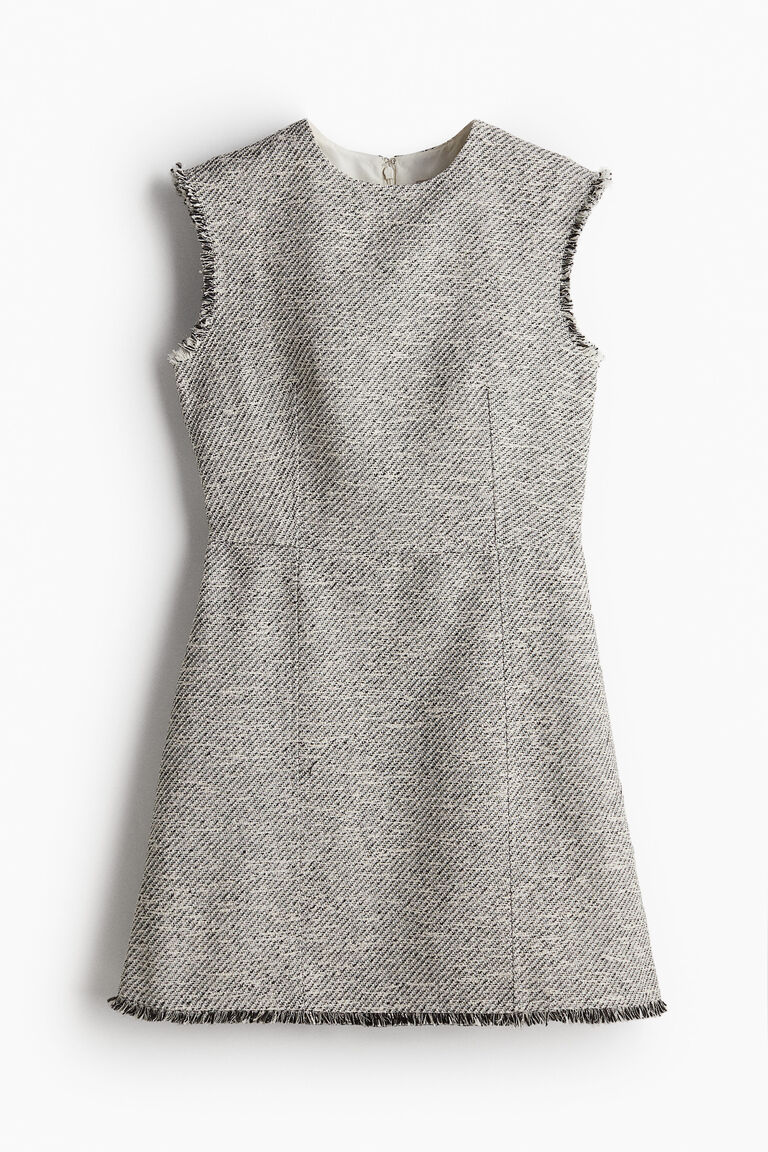 TrendAura Patchwork Cotton Dress For Women With Lace Colorblock Wrinkled Texture Breezy Comfort main image 1