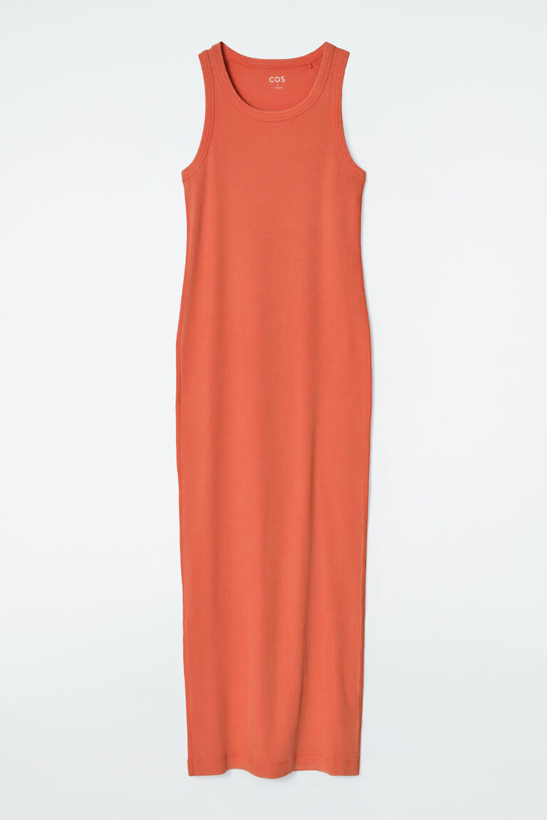 RIBBED TUBE DRESS