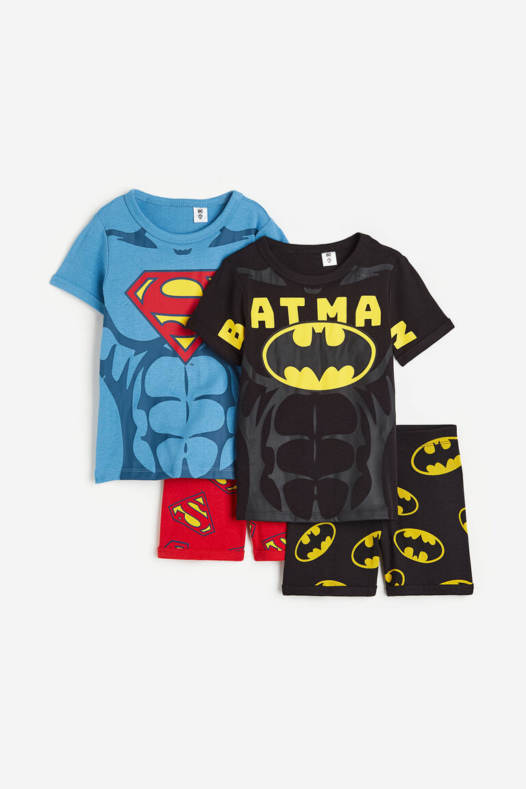 Hm Batman Pyjamas 2-pack printed pyjamas