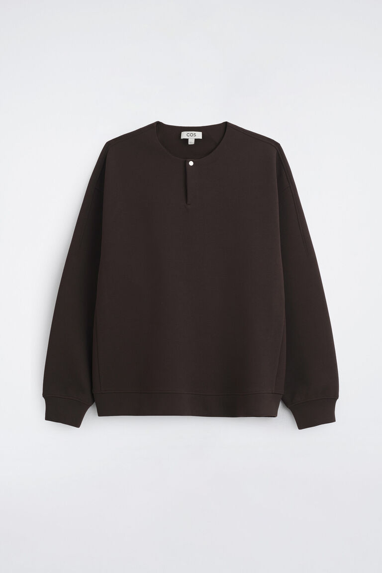 RELAXED SCUBA HENLEY TOP