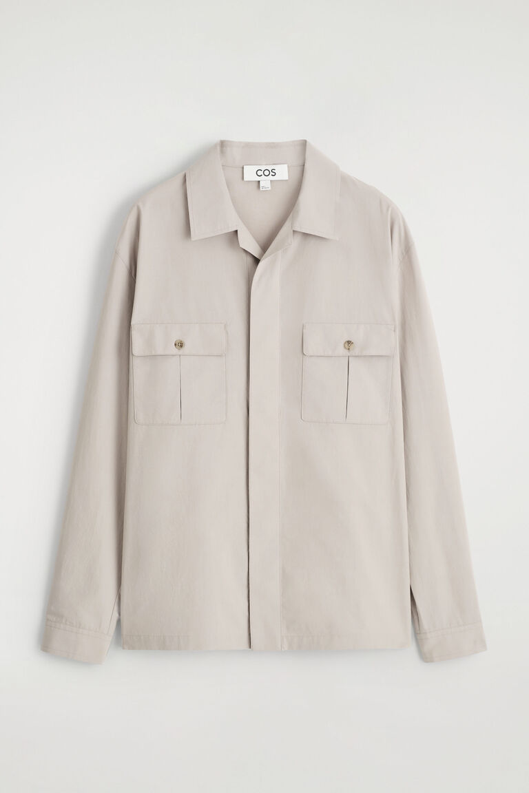 RELAXED COTTON OVERSHIRT