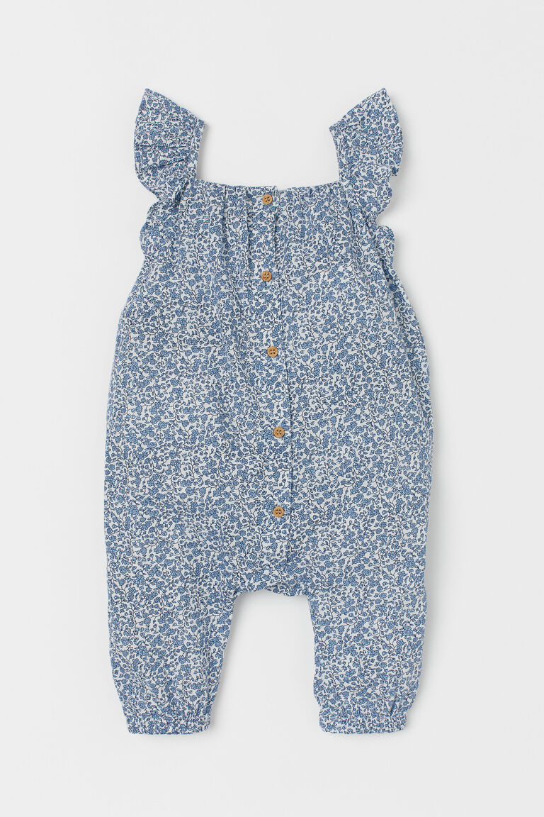 Cotton romper suit