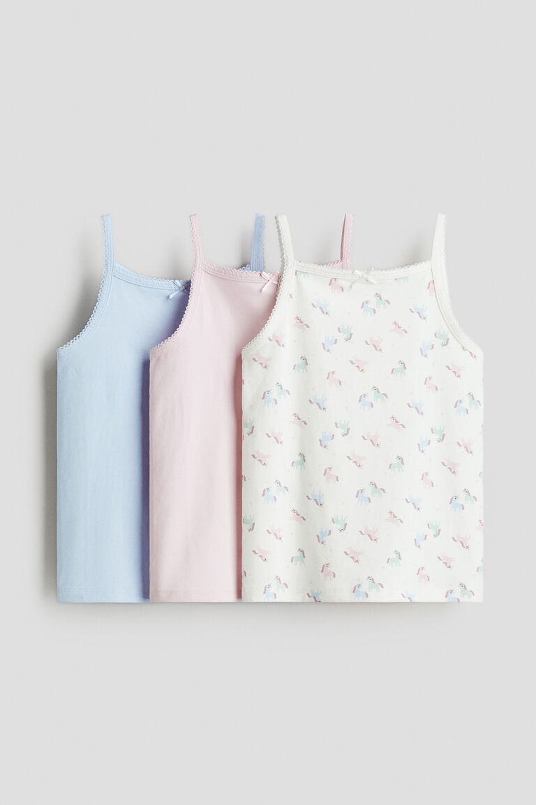 3-pack jersey vest tops