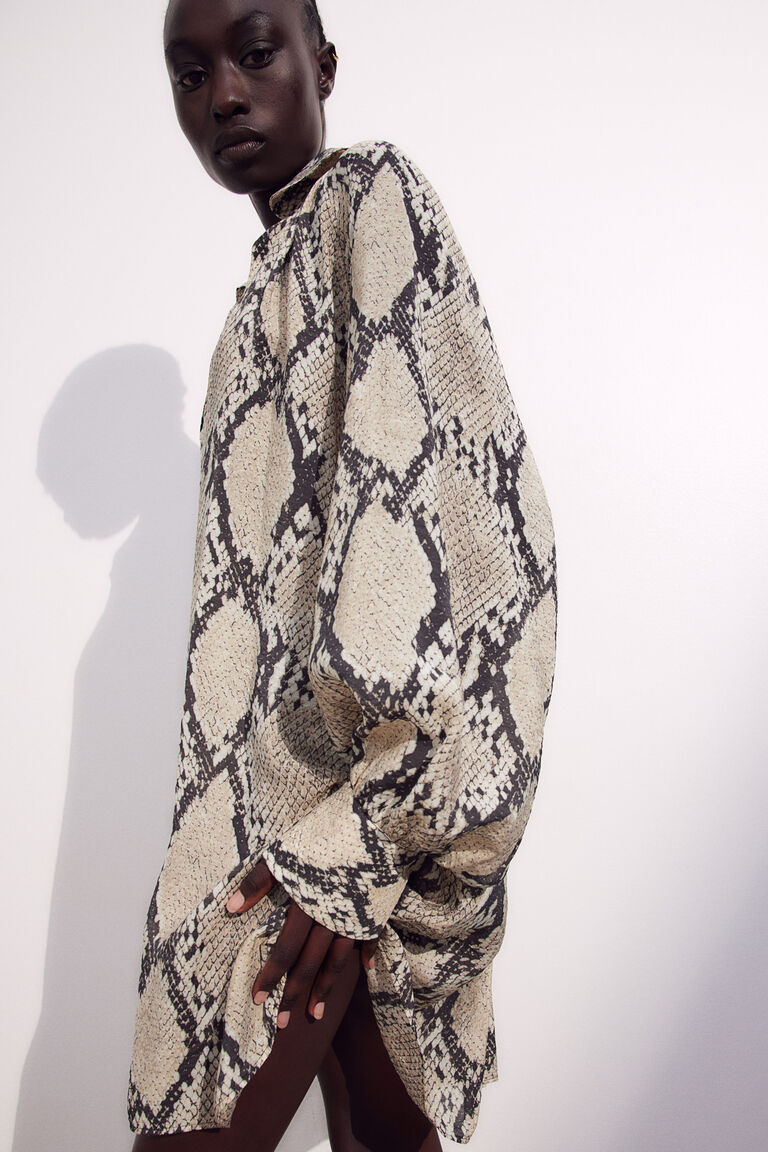 Jacquard Balloon Tunic/ジャガードバルーンチュニック（チュニック