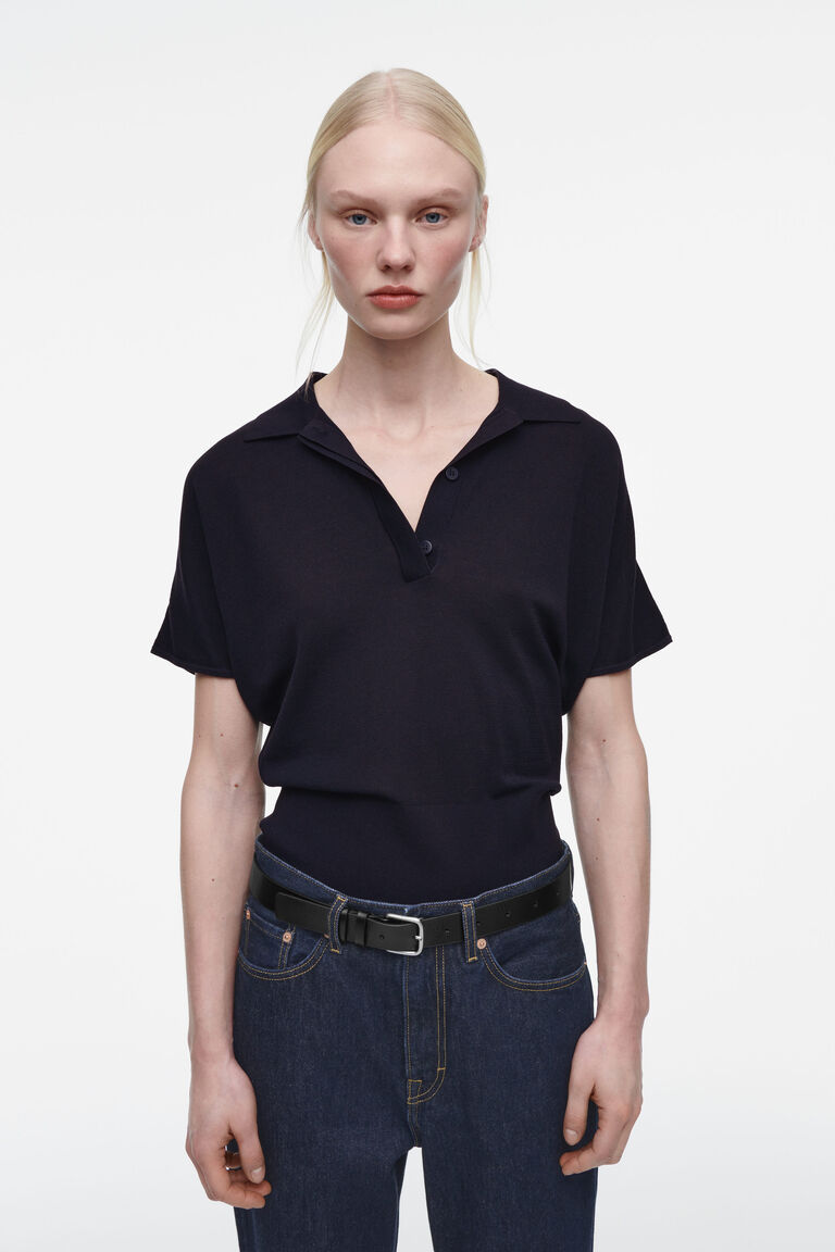 KNITTED POLO SHIRT