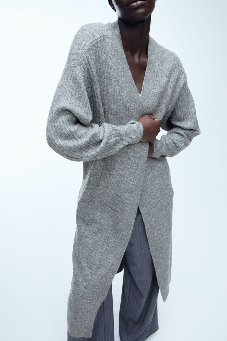 【新品】アパルトモン WISH High Gauge Cardigan グレー bk006-l-1100-10.jpg