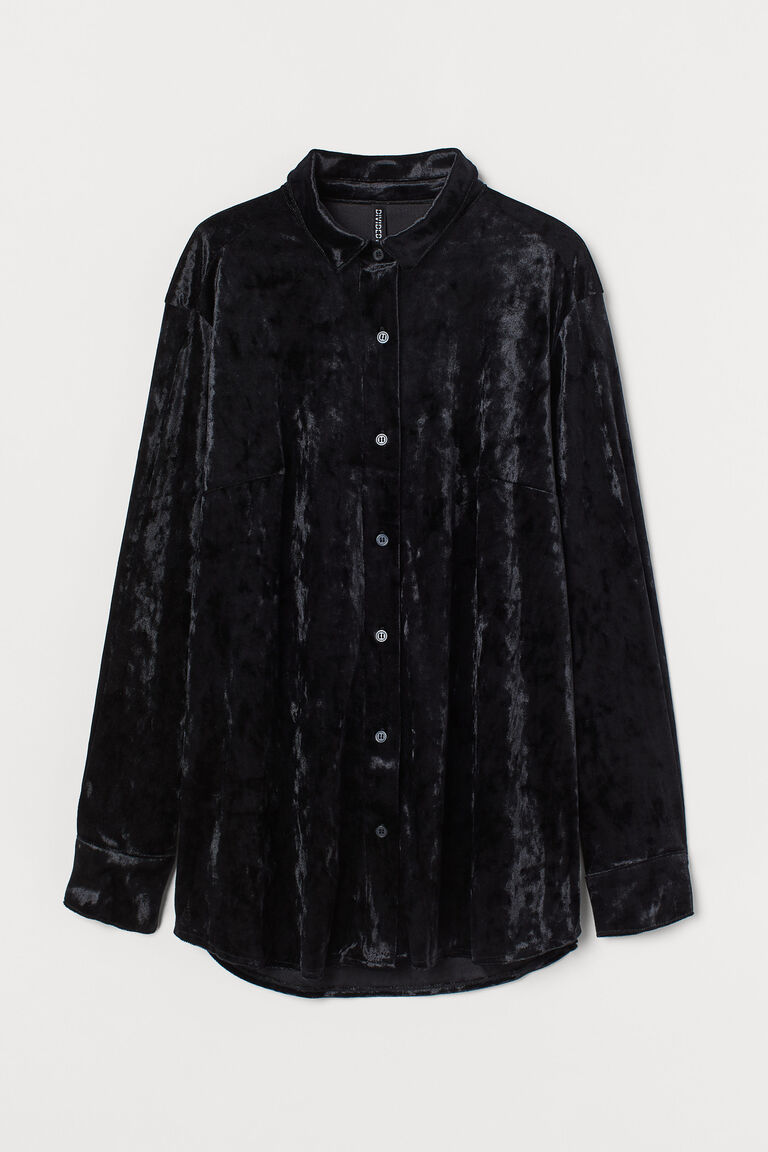Velvet shirt