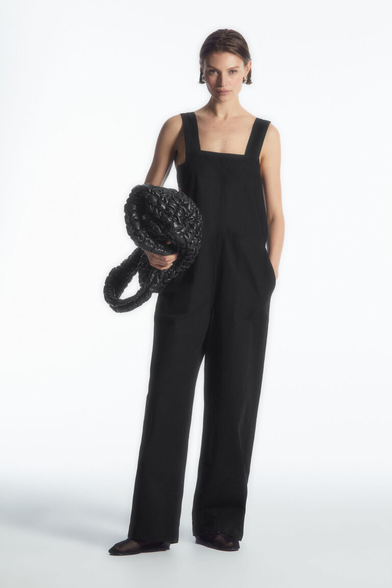 STRAIGHT-LEG DUNGAREES