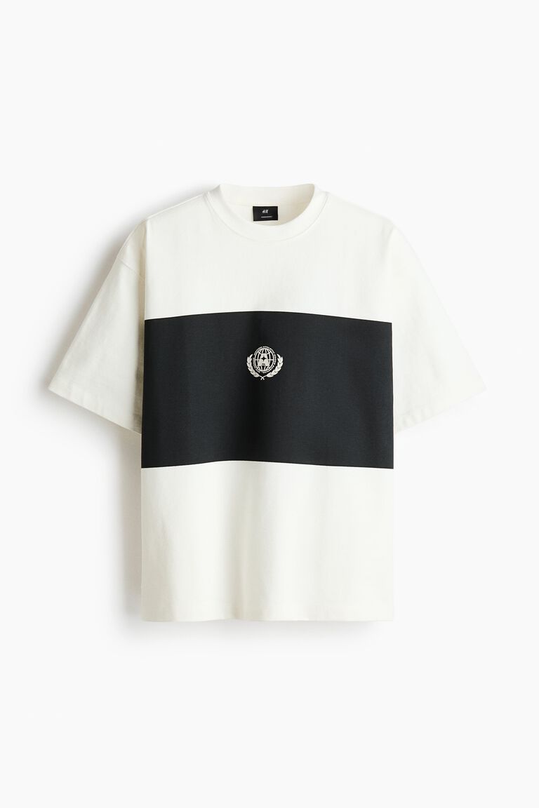 Oversized Fit Printed T-shirt