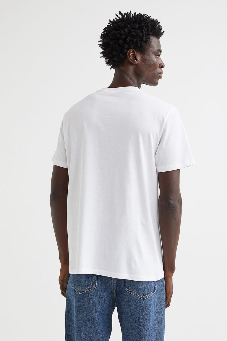 SLIM FIT ROUND NECK T-SHIRT HAMPTON HIVE