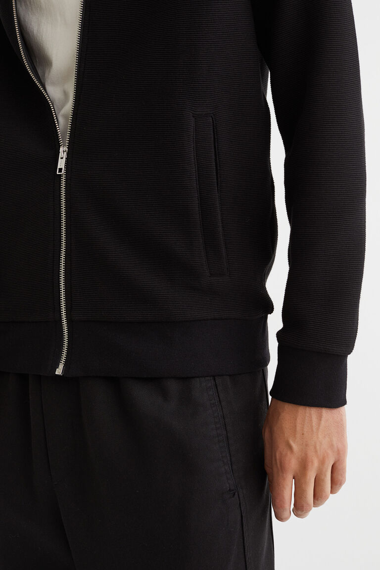Zipped cardigan