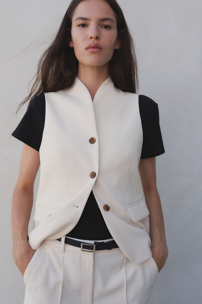 Creasefront trousers