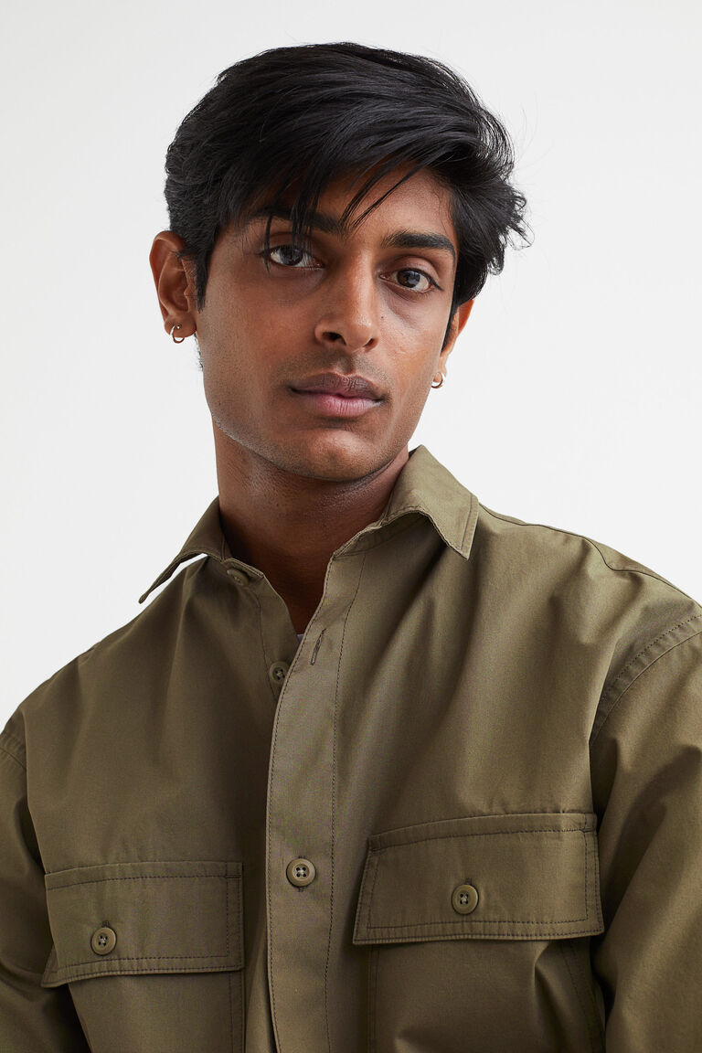 H&m utility shirt Clearance