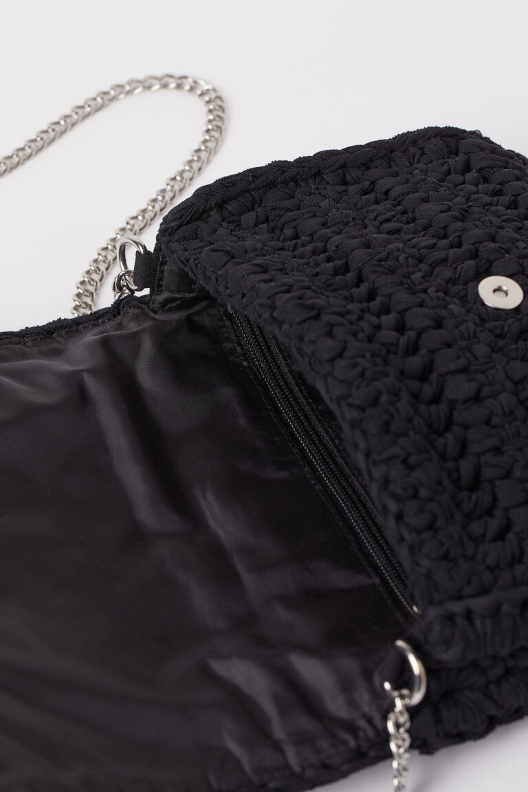 Crocheted shoulder bag