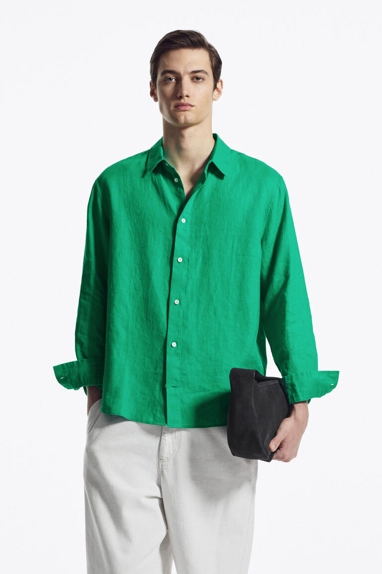 RELAXED LINEN SHIRT