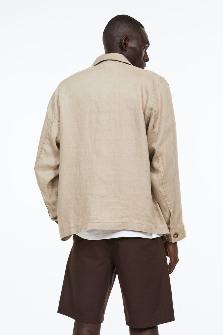 Relaxed Slim Fit Corduroy Chino - Walnut main image 1