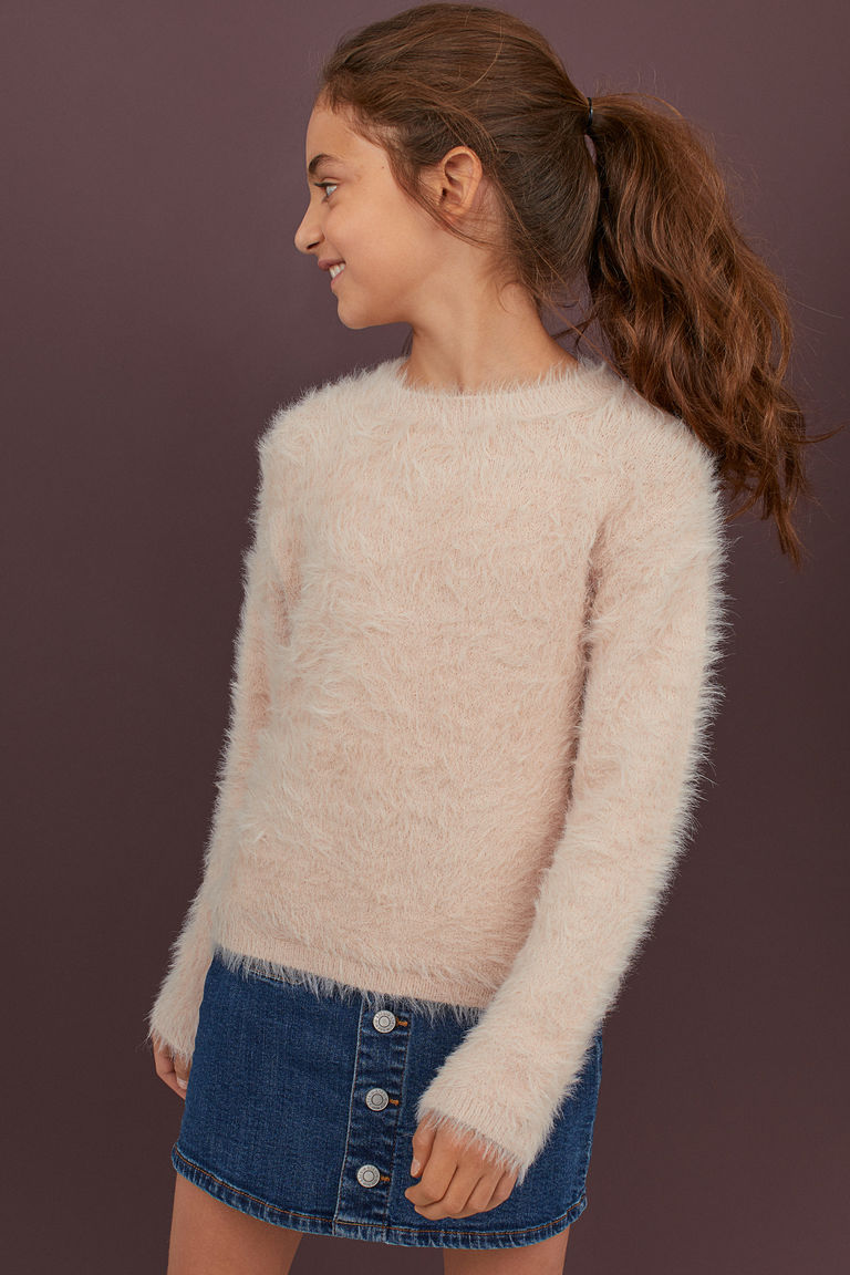 Fluffy jumper