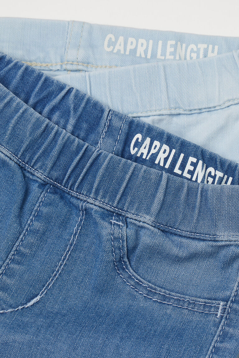 h&m capri jeans