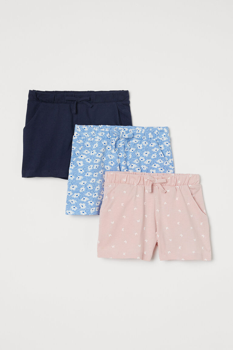 3-pack jersey shorts