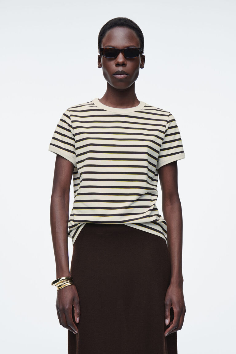 SHRUNKEN RINGER T-SHIRT