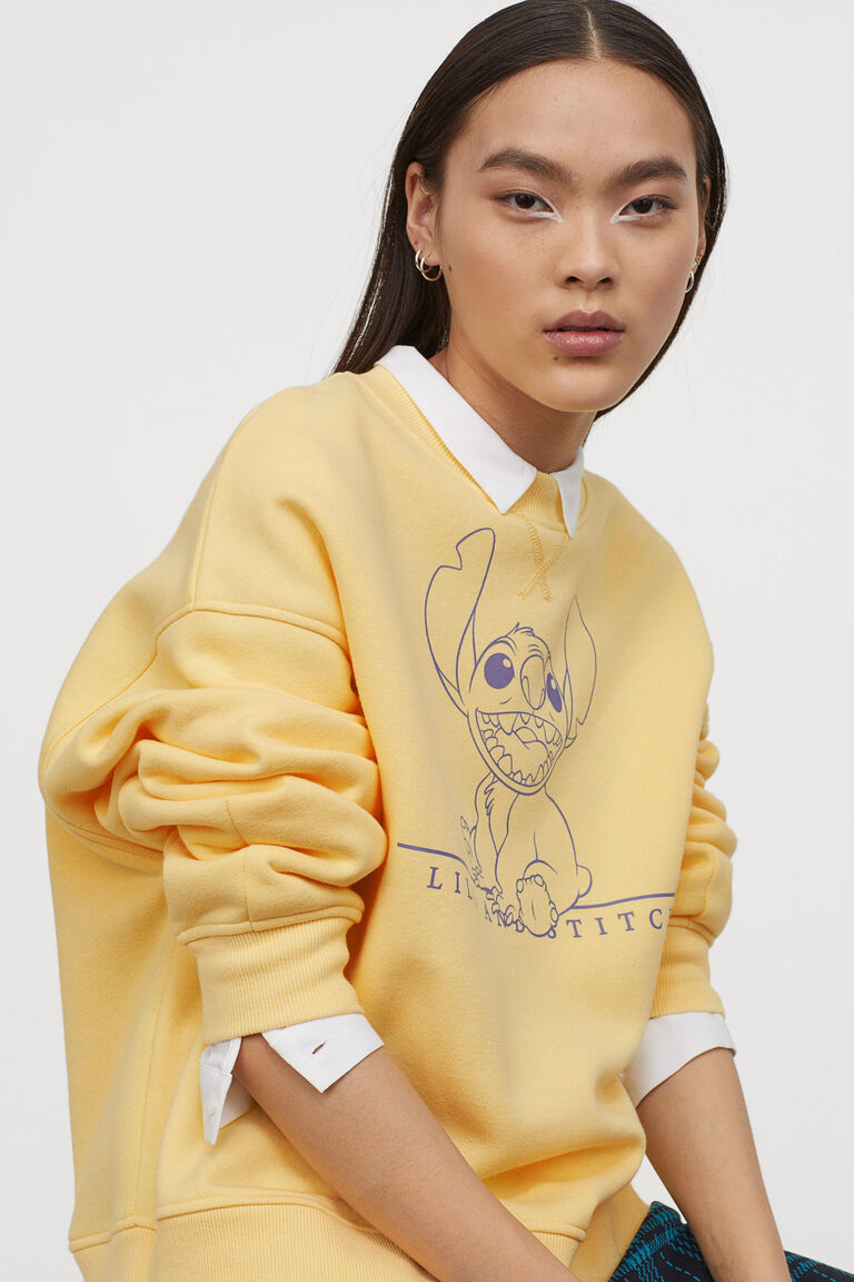 h&m lilo and stitch hoodie