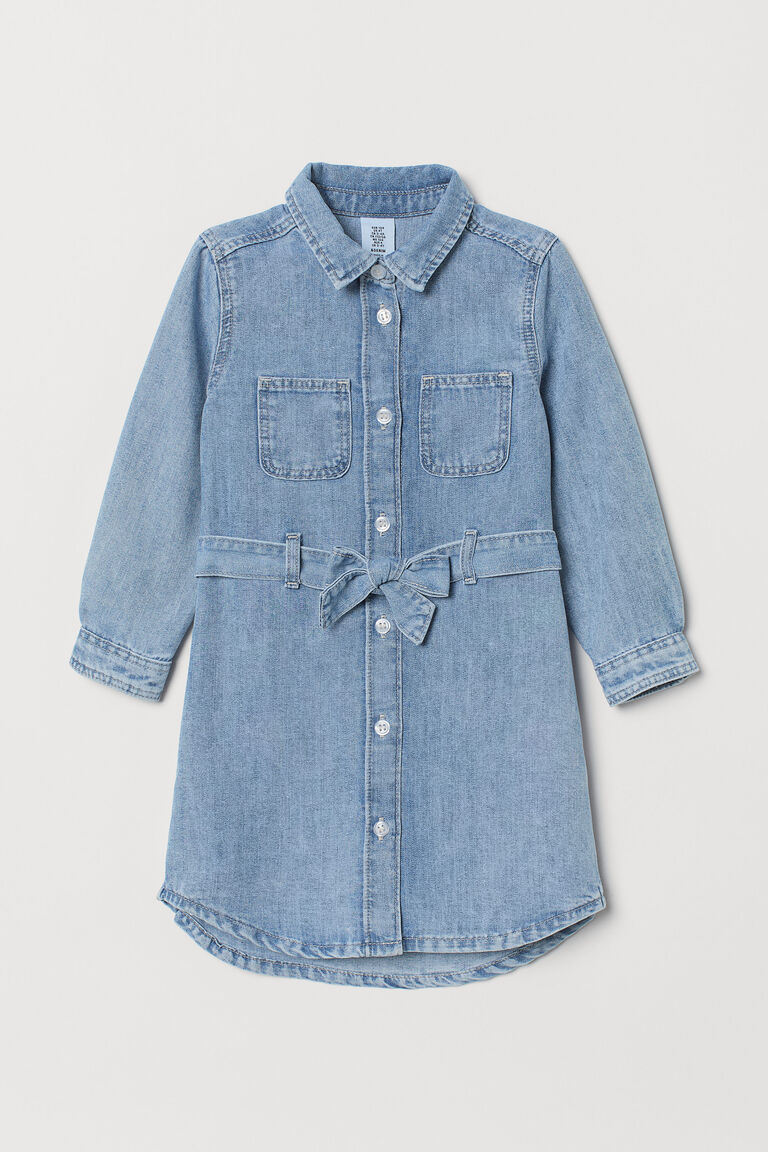 denim shirt dress