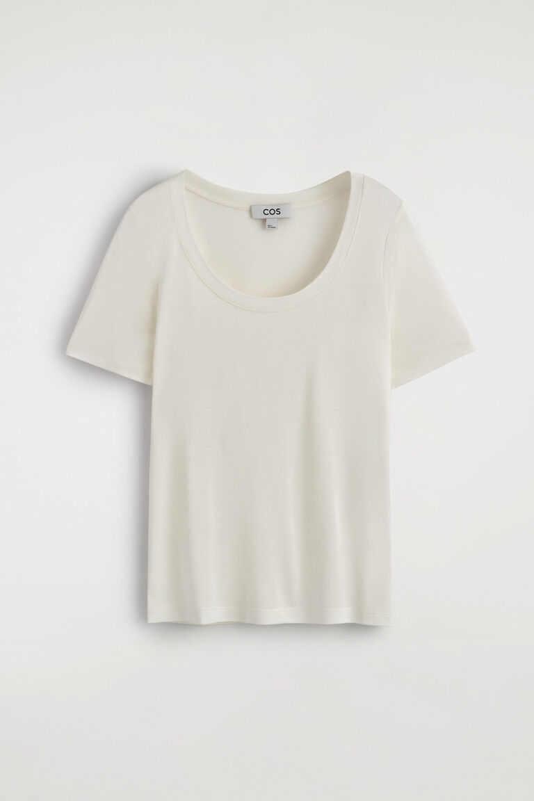 SLIM SILK T-SHIRT