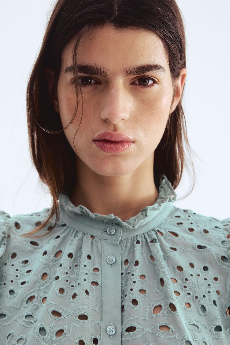 Broderie anglaise dress