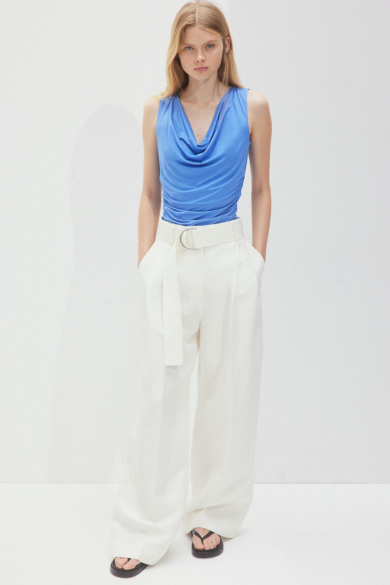 Draped top