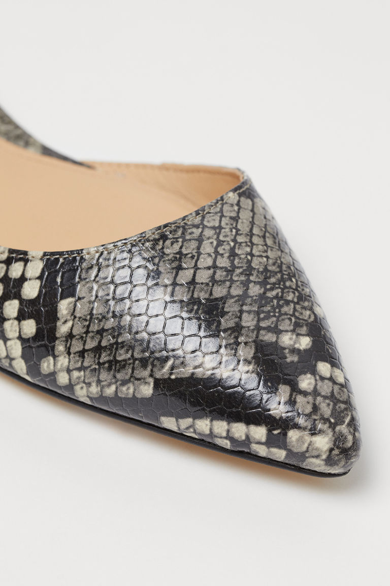 pointed ballet pumps h&m