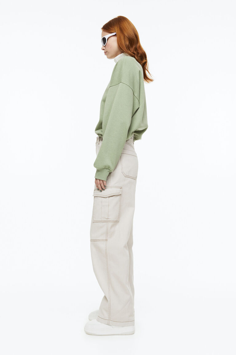 Lightweight Cargo Trousers in Toffee