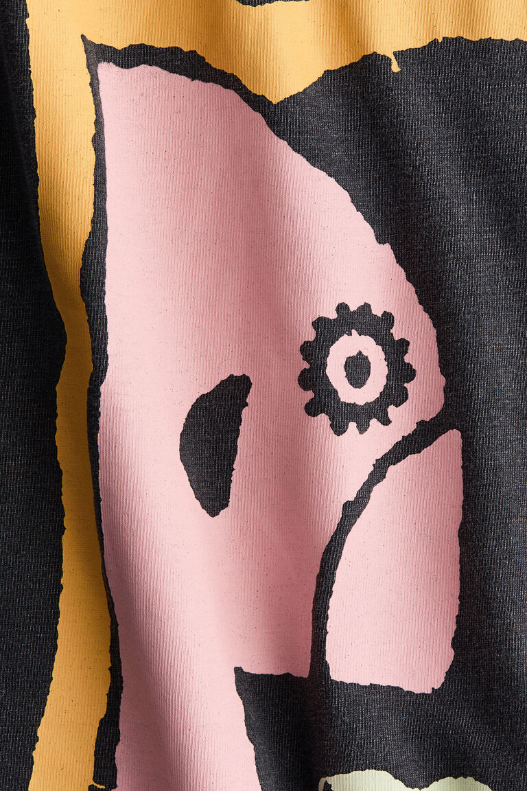 Oversized printed T-shirt
