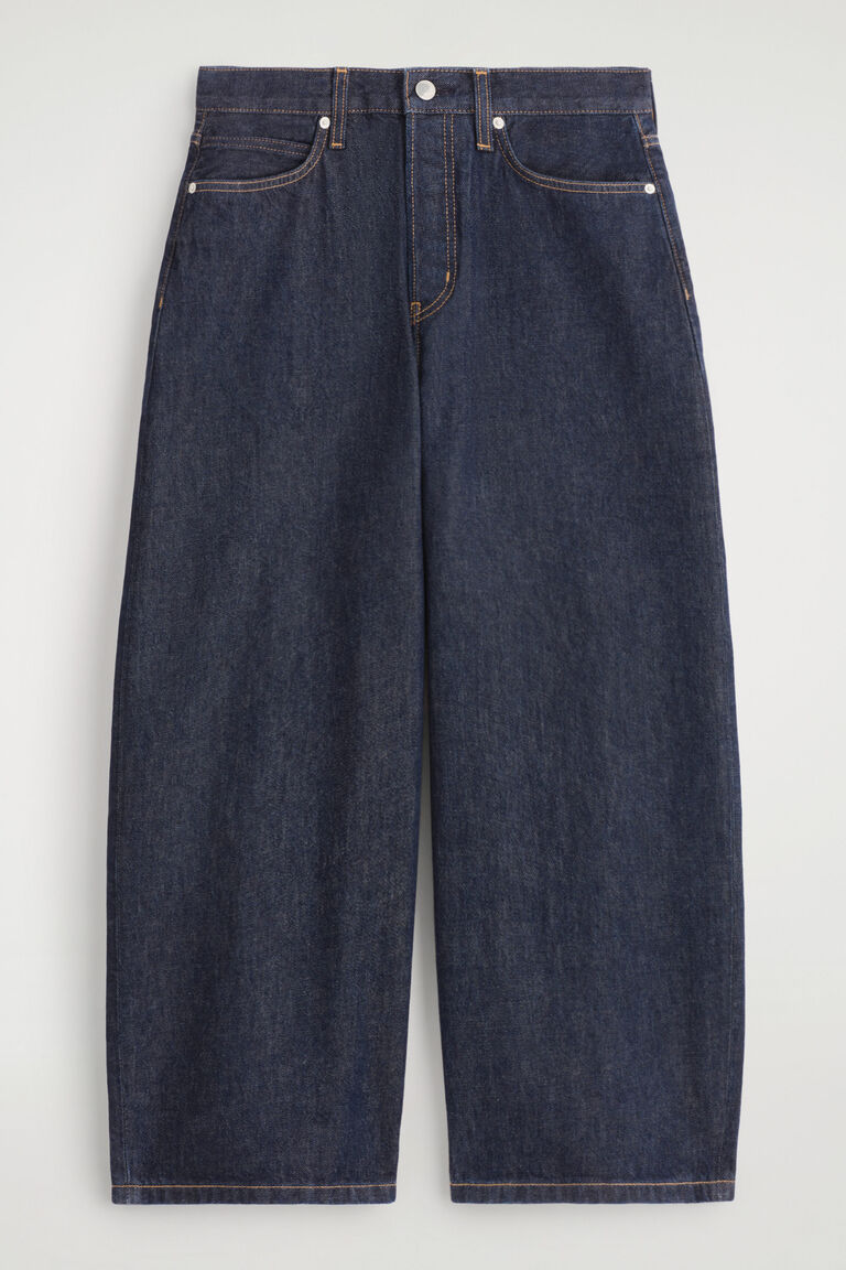 CASK RELAXED-FIT BARREL-LEG JEANS