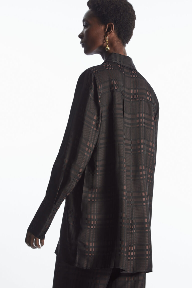 CHECKED JACQUARD SHIRT