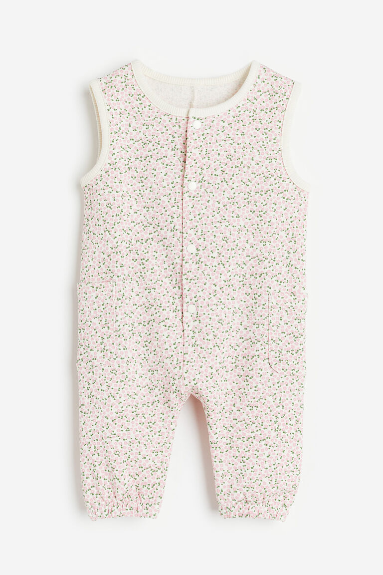 Cotton romper suit