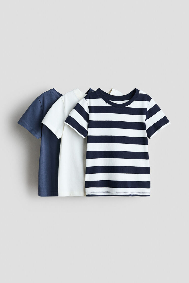 3-pack cotton T-shirts