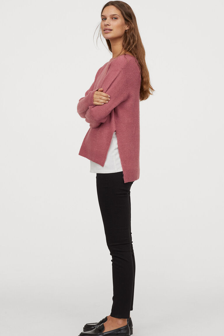 MAMA Knitted nursing jumper