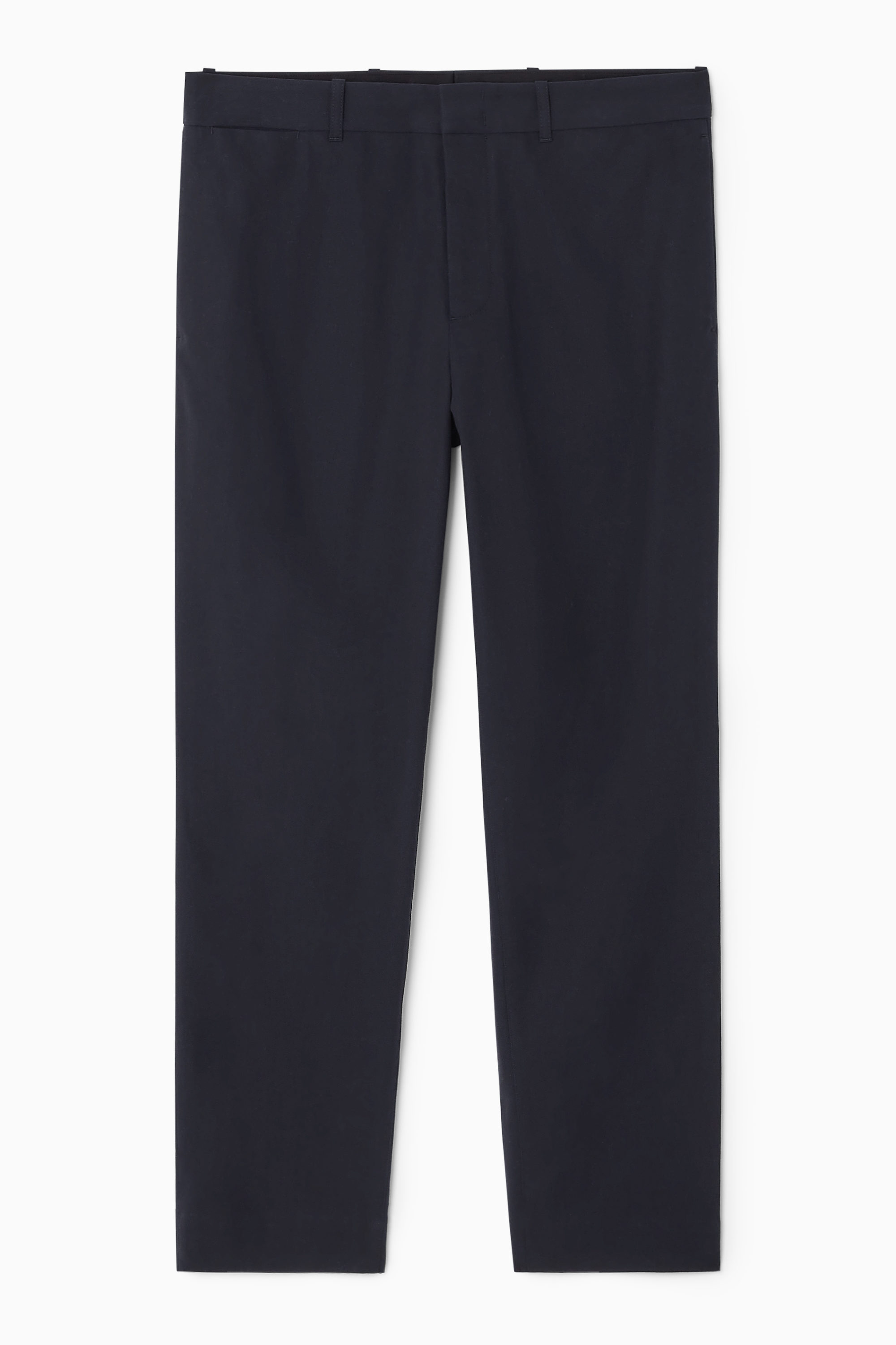 STRAIGHT-LEG TWILL CHINOS