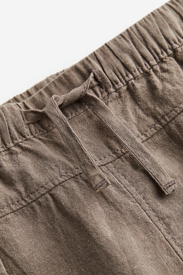 Linenblend trousers
