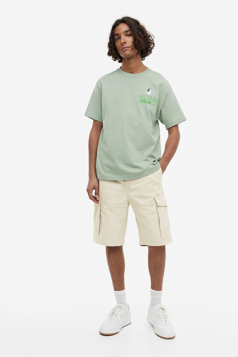 Regular Fit Twill cargo shorts