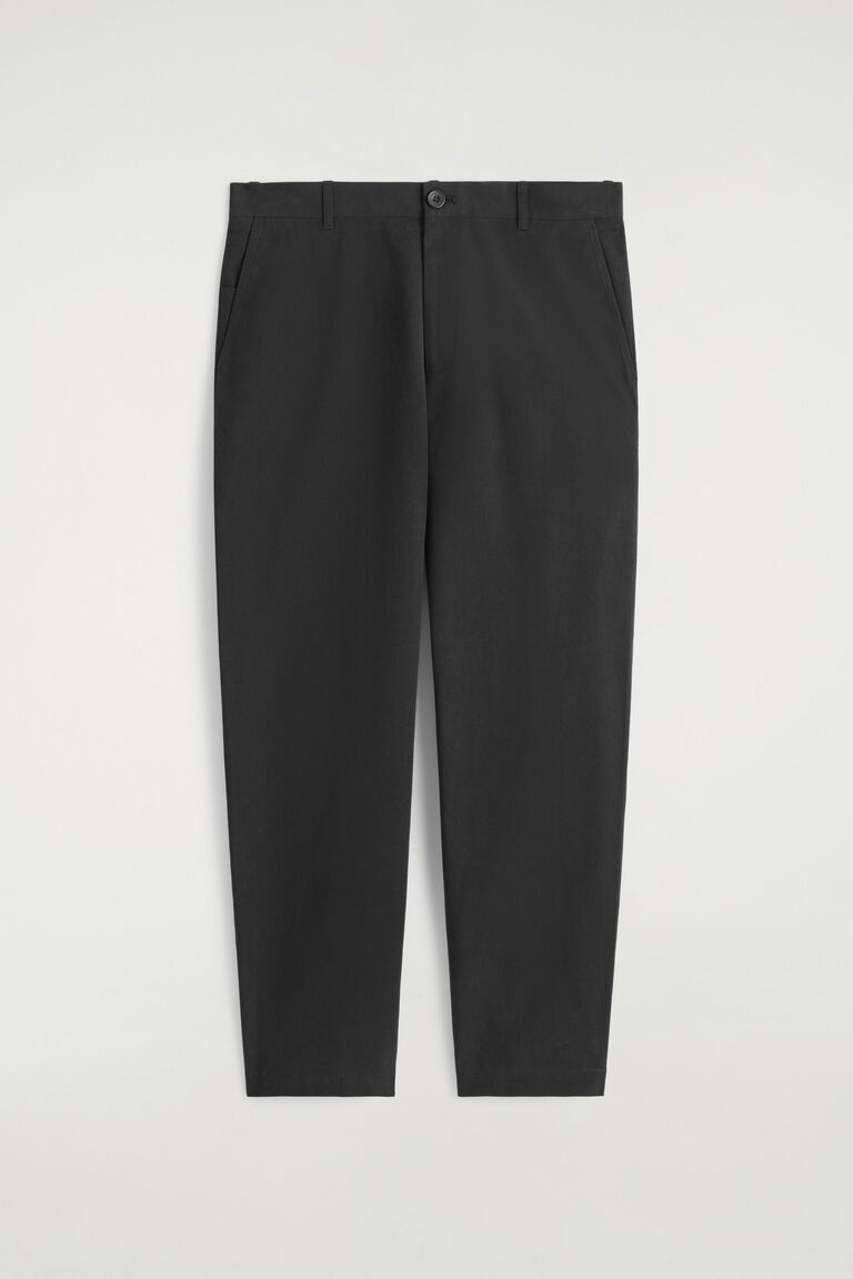 กางเกงชิโน่ผ้าฝ้ายทรงขากระบอกตรง