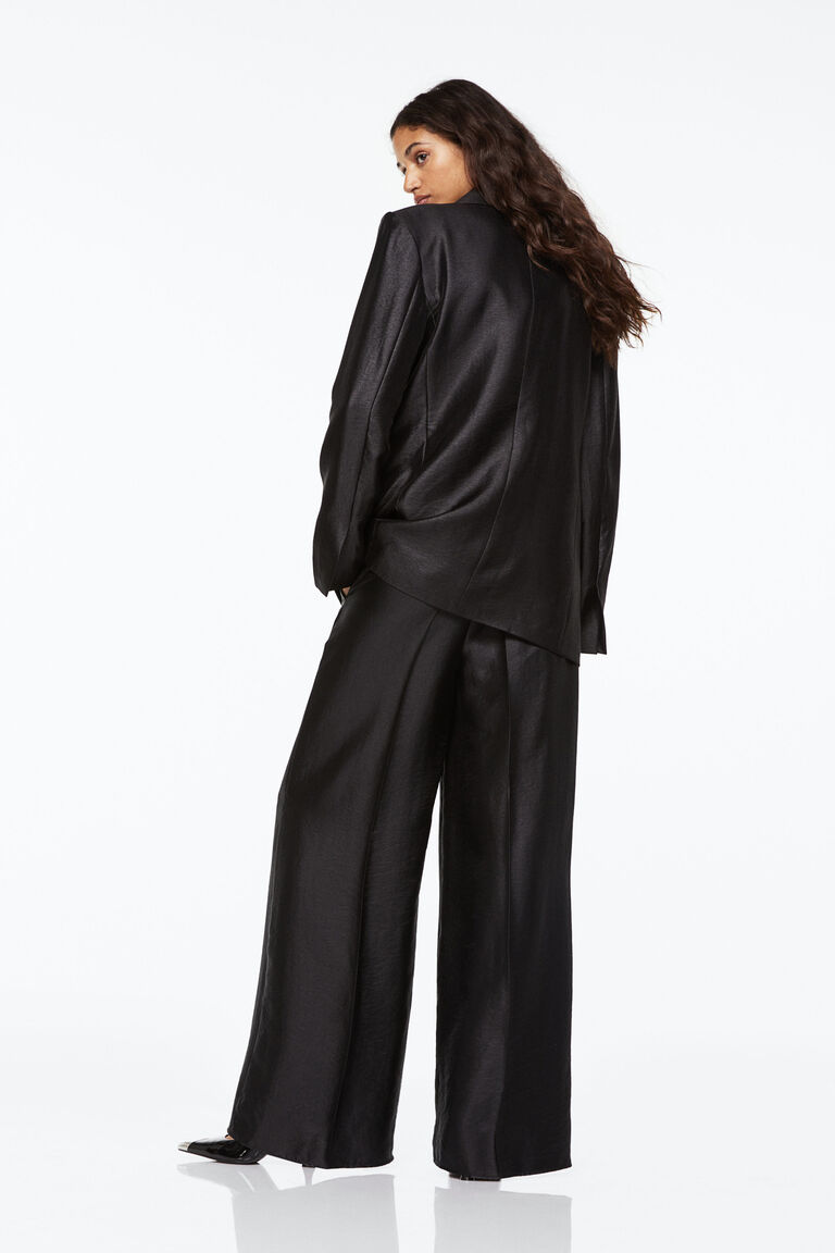 TAILORED SATIN PANTS